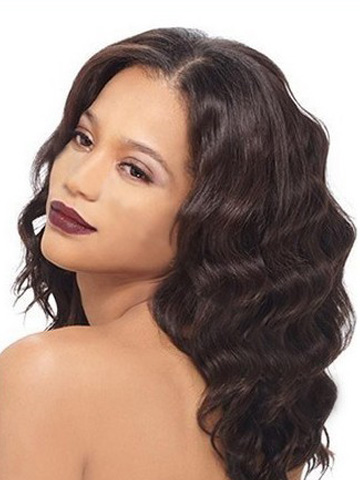 16" Deep Wavy Lace Front Wig