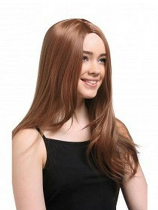 18" Silky Straight Remy Human Hair Full Lace Wig - Click Image to Close