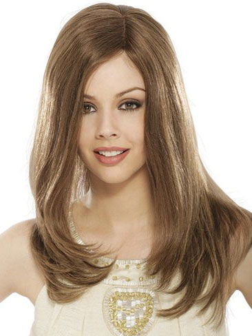 100% Human Hair Long Straight Lace Front Wig