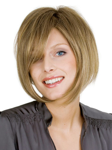 Bob Style Full Lace Human Hair Wig - Click Image to Close