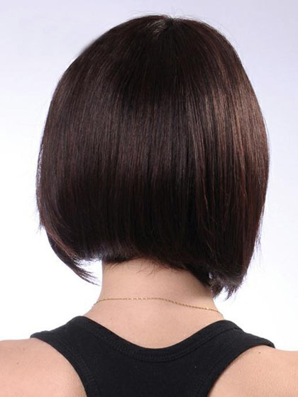 Life Smooth Polished Short Straight Human Hair Wig