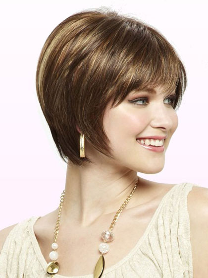 100% Hand-Tied Full Lace Human Hair Wig - Click Image to Close