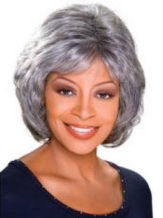 Louise Grey Wig - Click Image to Close