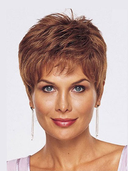 Hand Tied Lace Front Human Hair Wig - Click Image to Close