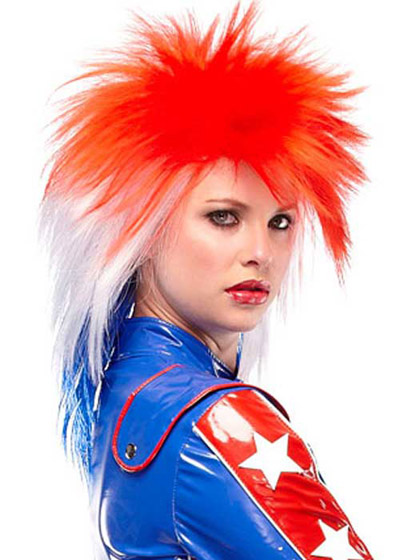 Punky Medium Straight Cosplay Wigs