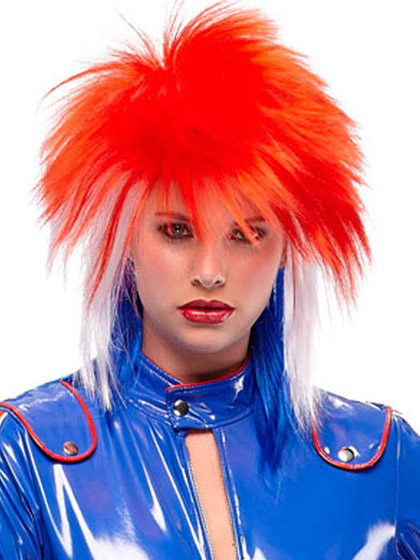 Punky Medium Straight Cosplay Wigs