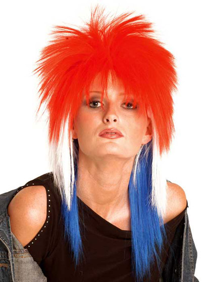 Punky Medium Straight Cosplay Wigs