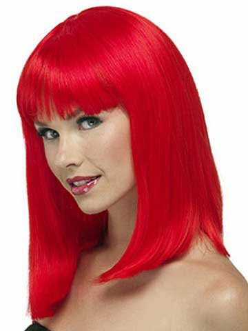 China Doll Long Straight Party Wigs