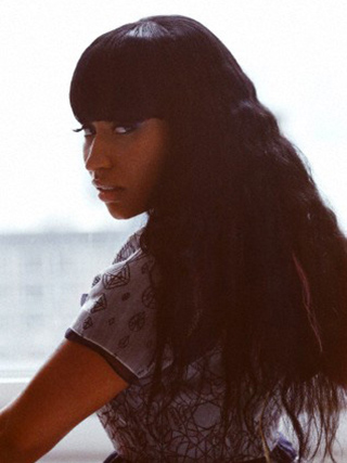 Nicki Minaj's Long Wavy Heat Friendly Synthetic Wig