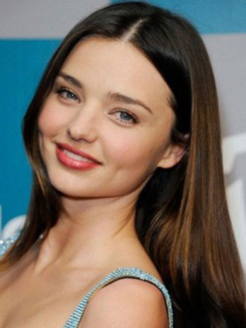 20" Miranda Kerr Long Fashion Straight Full Lace Wig - Click Image to Close