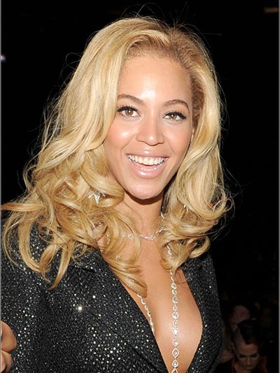 Natural Human Hair Beyonce wavy wig - Click Image to Close