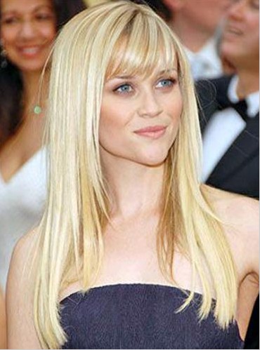 20" Natural Straight Celebrity Wig - Click Image to Close