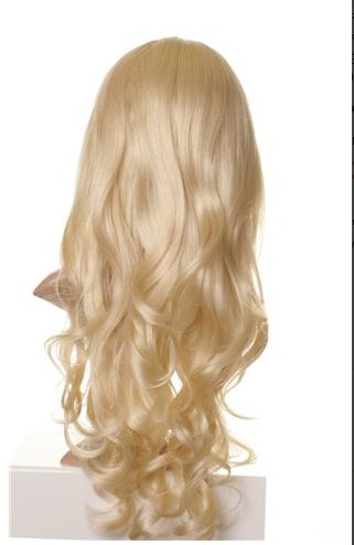 Liana - Long Blonde Wavy Wig With Wide Fringe