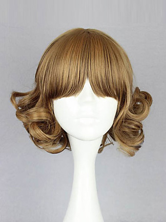 Curly Bob Classic Lolita Wig