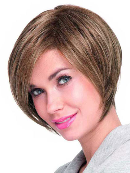 Simply Bob Wig With a Side Fringe - Click Image to Close