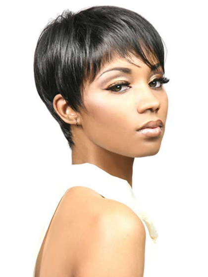 Bori Boy Cut Synthetic Capless Wig - Click Image to Close