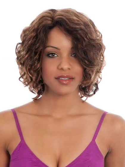 12" Curly Capless Synthetic Wig