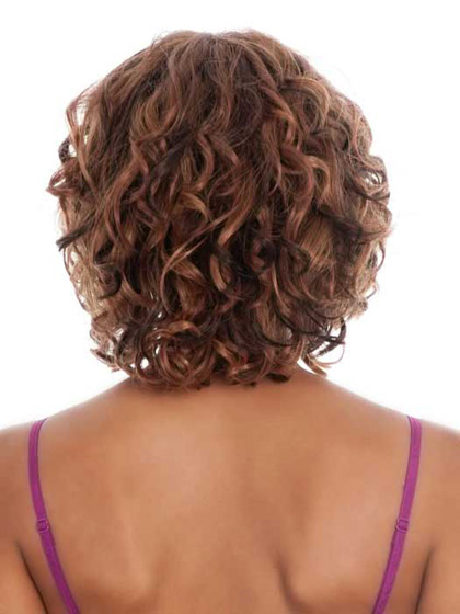 12" Curly Capless Synthetic Wig