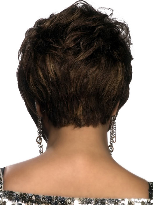 Short Straight Capless Synthetic Wig