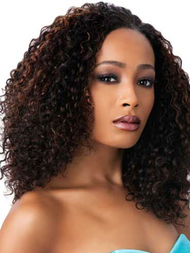 Top Quality Long Small Curly Synthetic Wig - Click Image to Close