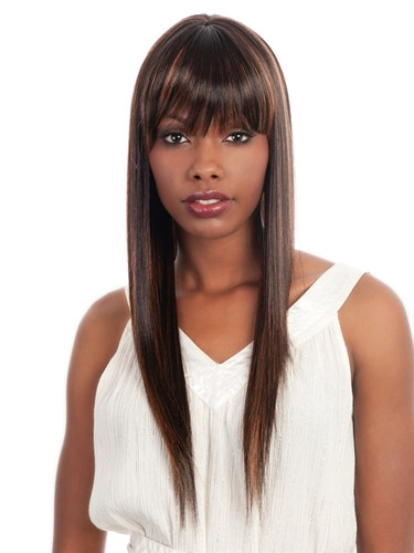 Long Silky Straight Capless Synthetic Wig - Click Image to Close