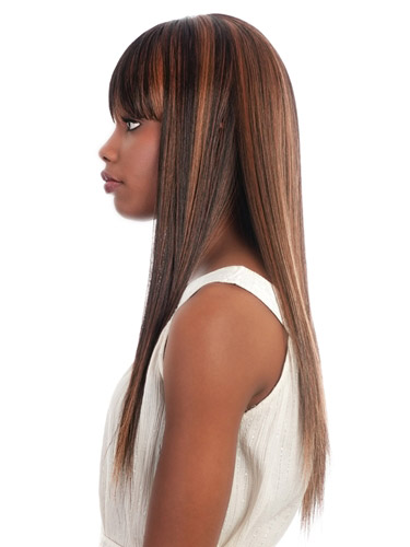 Long Silky Straight Capless Synthetic Wig