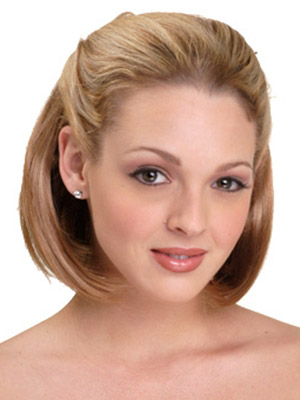 Classic Short Bob Style 3/4 Wigs - Click Image to Close