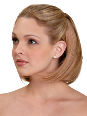 Classic Short Bob Style 3/4 Wigs