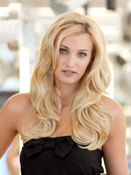 Long Wavy Style 3/4 Synthetic Wig