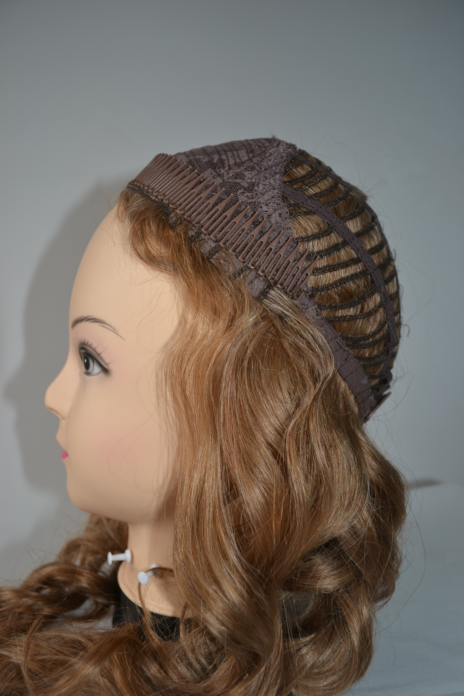 Long Straight 3/4 Wig With Cotton Headband