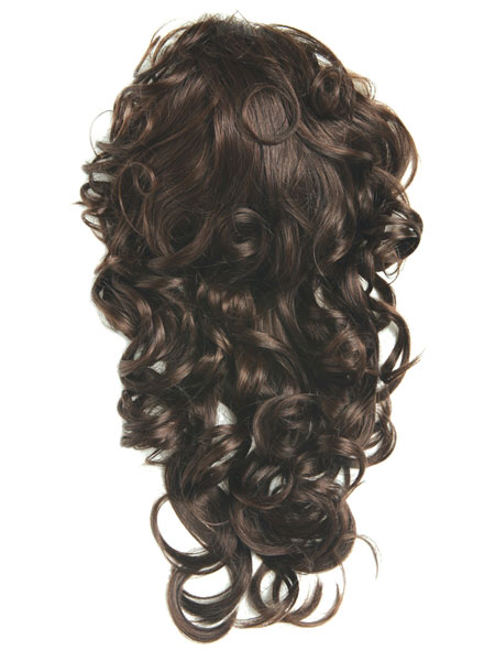 Beautiful Long Wavy 3/4 Wig