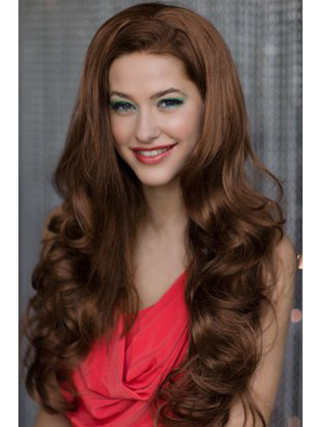 Long Loose Curls 3/4 Wig - Click Image to Close