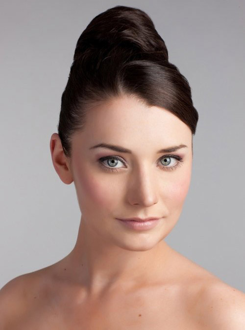 Classic Synthetic Bun With Pressure Clip - Click Image to Close