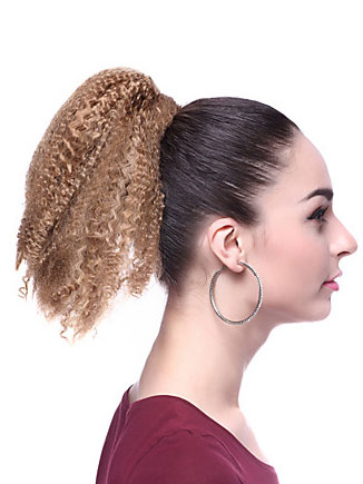 Synthetic Short Curly Fluffy Ponytail