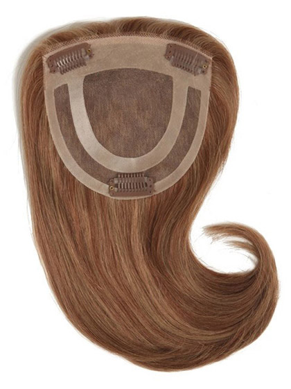 10" Human Hair Bob Style Top Piece Wig