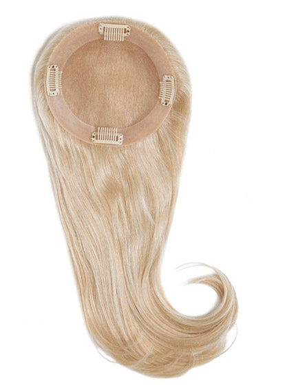 14" Human Hair Top Piece Wig