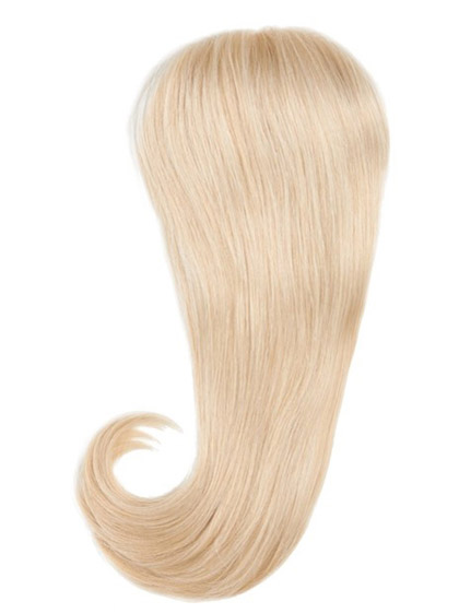 14" Human Hair Top Piece Wig