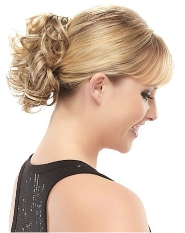 Classy Clip in Hairpiece - Click Image to Close