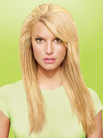 25" Straight Synthetic Extension - Click Image to Close