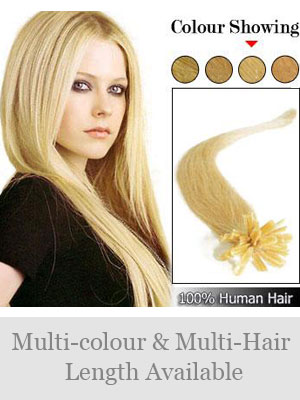 18" 100% Human Hair Nail Tip Extensions - Click Image to Close