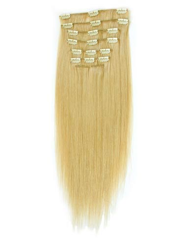 10 pcs From 14" Straight Clip In Full Head Set - Click Image to Close