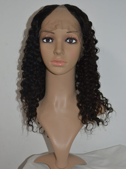 Tight Spiral Curls Remy Hair U Part Wig