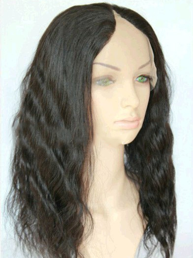 Flattering Brazilian Human Hair U Part Wig - Click Image to Close