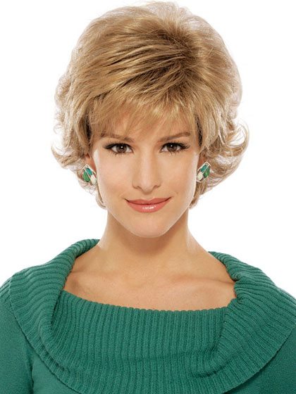 Layered Cut Short Wig - Click Image to Close