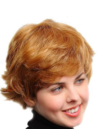 Stylish Capless Short Synthetic Wig