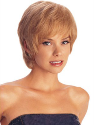 Classic Shag Layered Sides Synthetic Wig - Click Image to Close