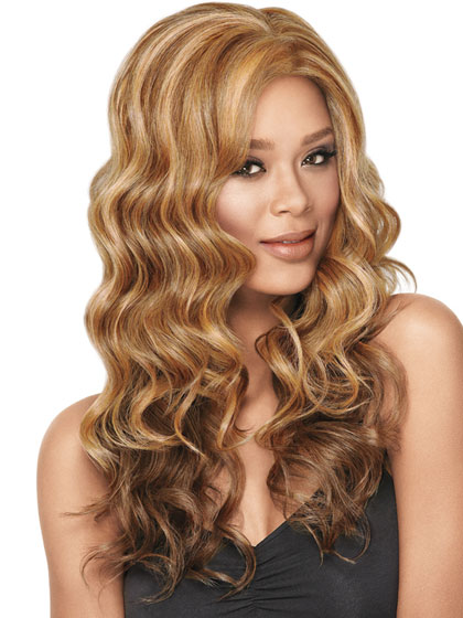 Gorgeous Long Layered Waves Wig - Click Image to Close