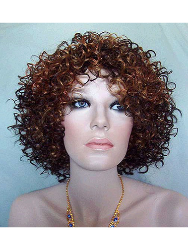 Stunning Short Curly Synthetic Capless Wig for Woman