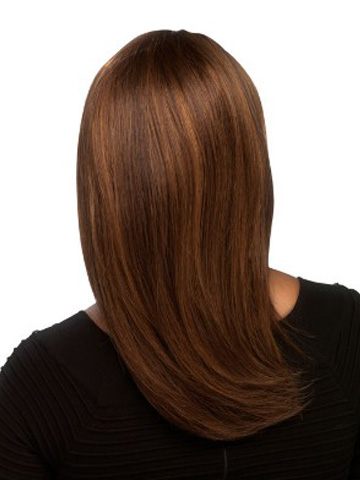 14" Capless Straight Synthetic Wig