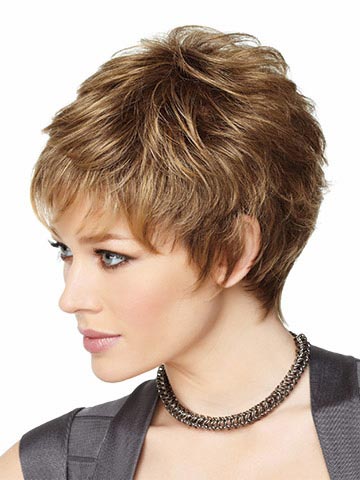 Upper Cut Synthetic Capless Short Wig